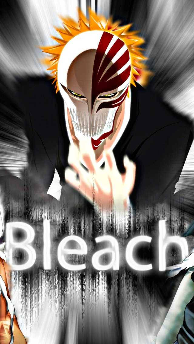 Cool Hollow Ichigo Bleach Iphone Wallpaper