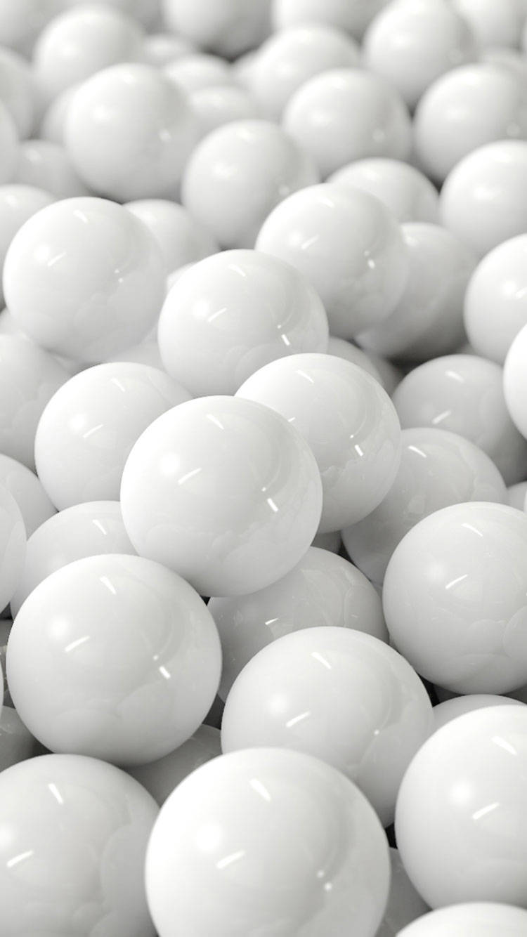 Cool Iphone White Marbles Wallpaper
