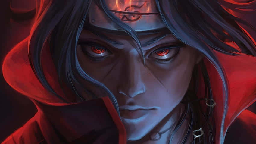 Cool Itachi Ready To Take On Any Challenge Wallpaper