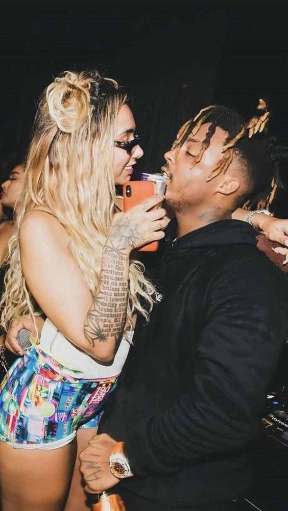 Cool Juice Wrld And Ally Phone Wallpaper