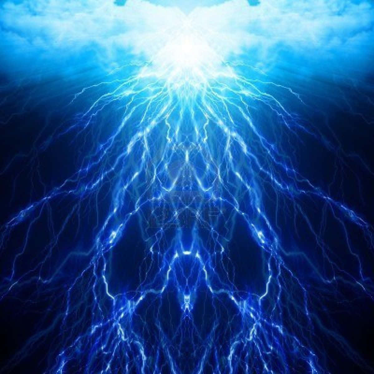 Cool Lightning Bolts Powerful Wallpaper