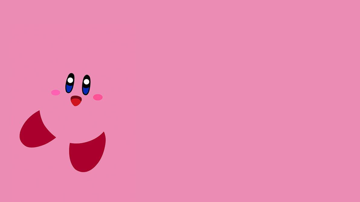 Cool Pink Aesthetic Kirby Wallpaper