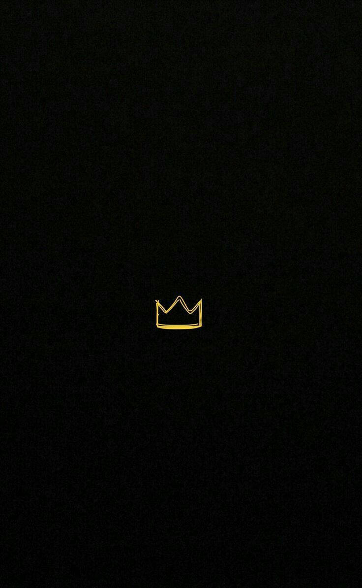 Cool Simple Crown Outine Wallpaper