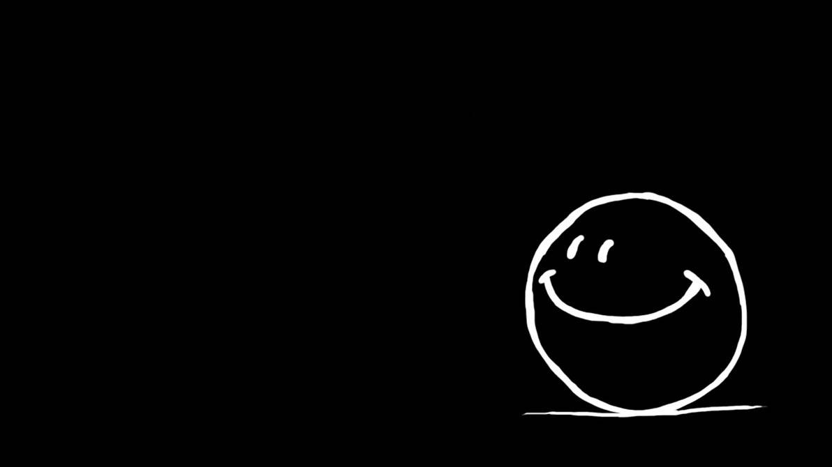 Cool Simple Smiley Face Background Wallpaper