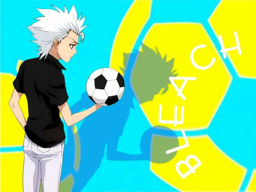 Cool Soccer Desktop Toshiro Bleach Wallpaper