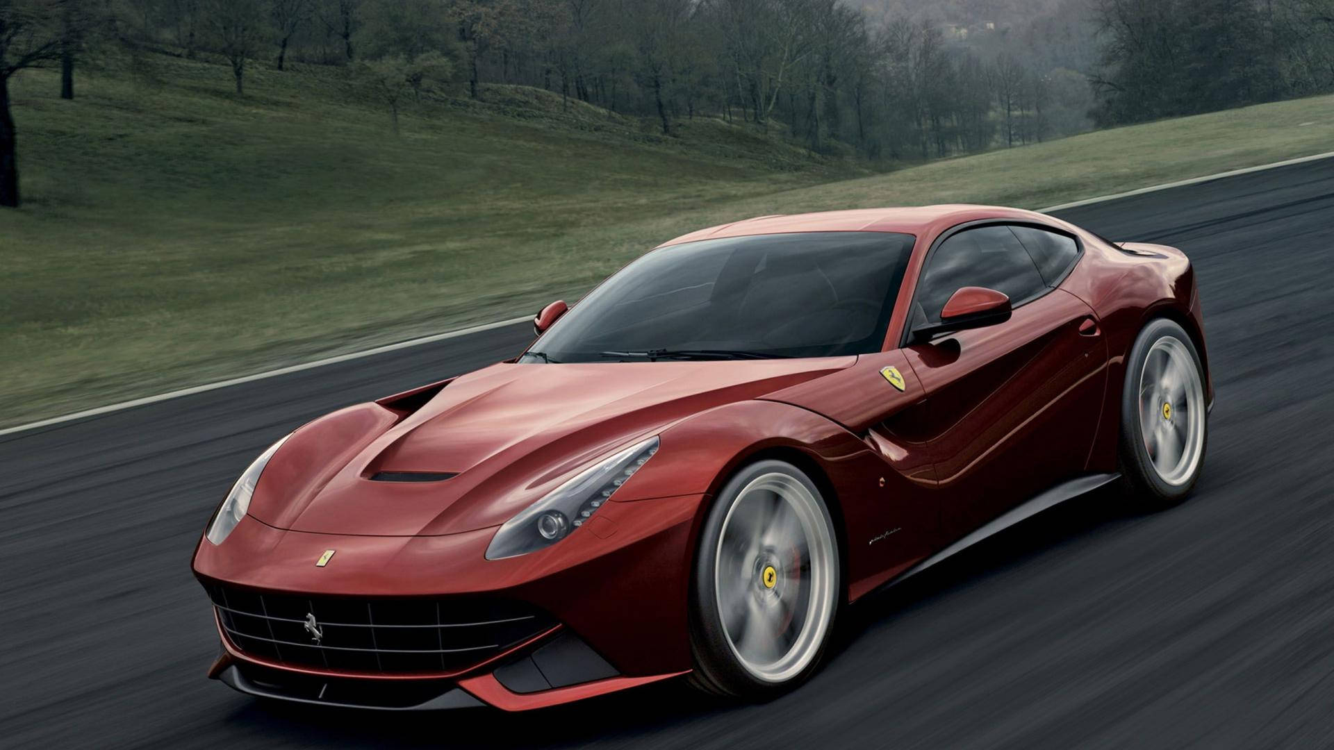 Cool Sports Car Ferrari F12 Cg Wallpaper