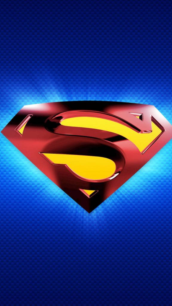 Cool Superman Logo Android Phone Wallpaper