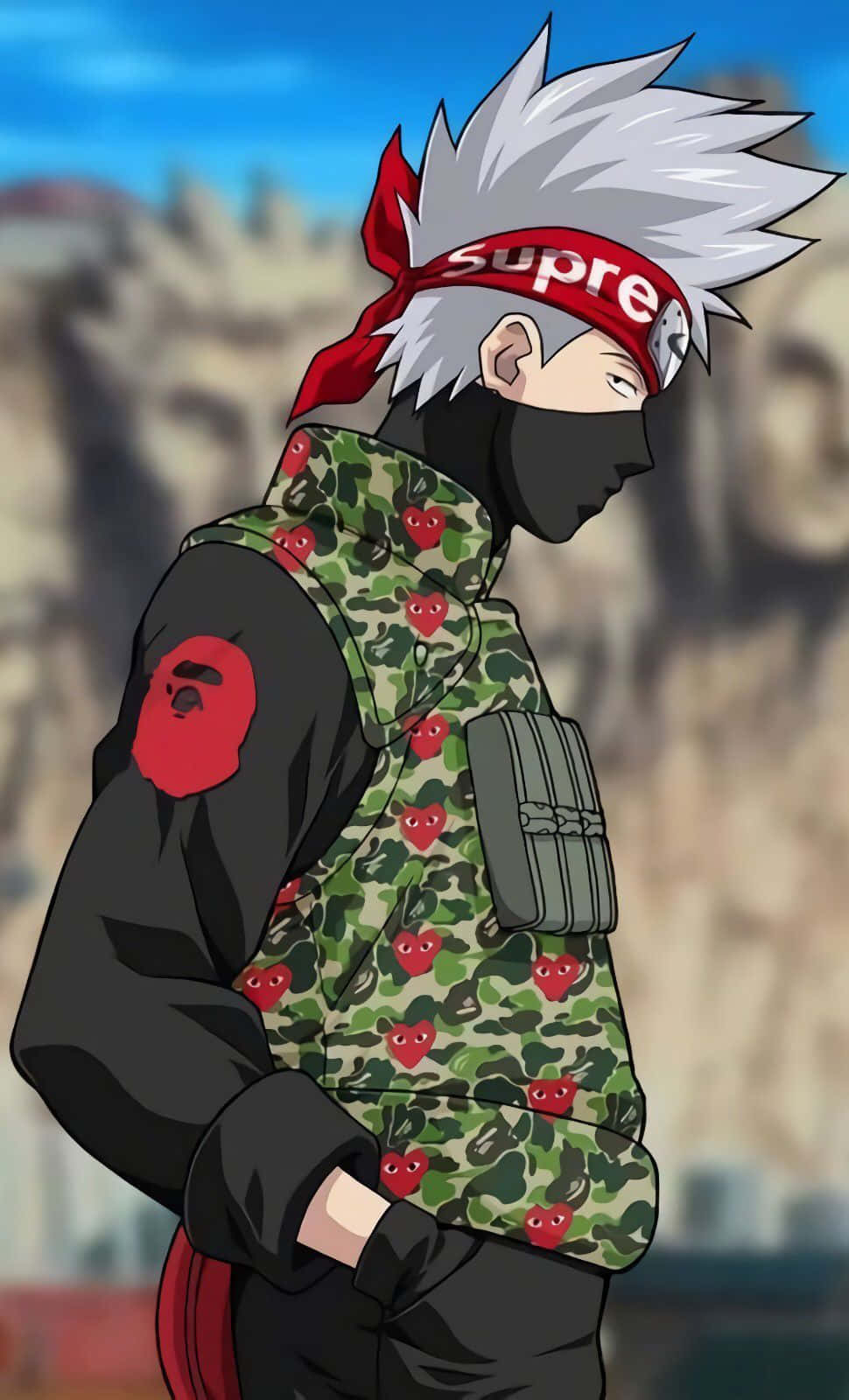 Cool Supreme Anime Naruto Kakashi Wallpaper