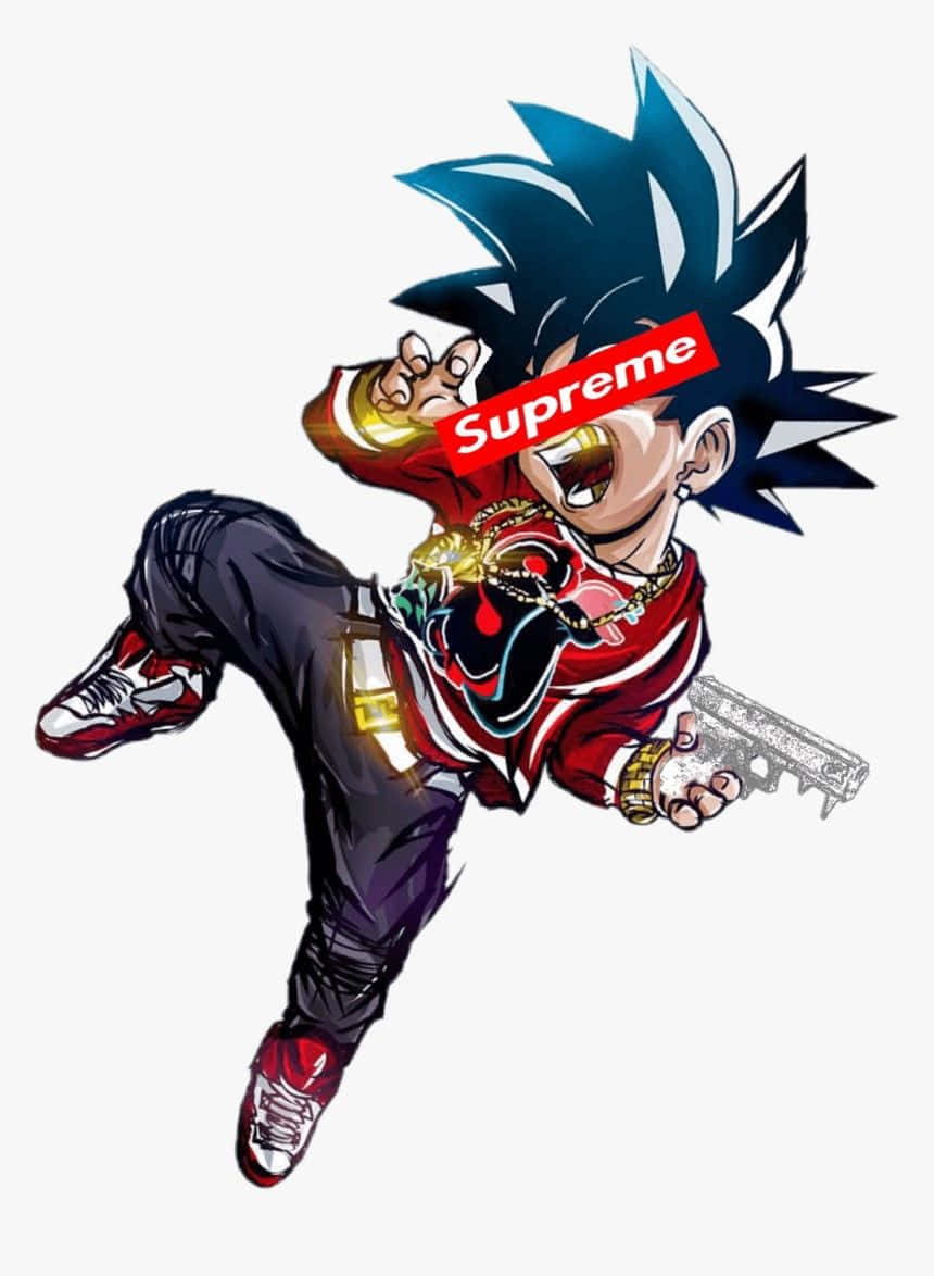 “cool Supreme Anime” Wallpaper