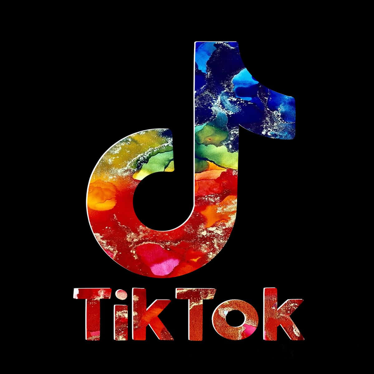 Cool Tiktok Logo Wallpaper