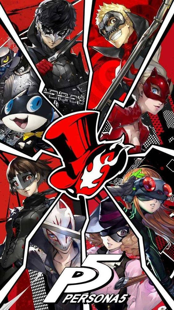 Costumed Characters Persona 5 Phone Wallpaper