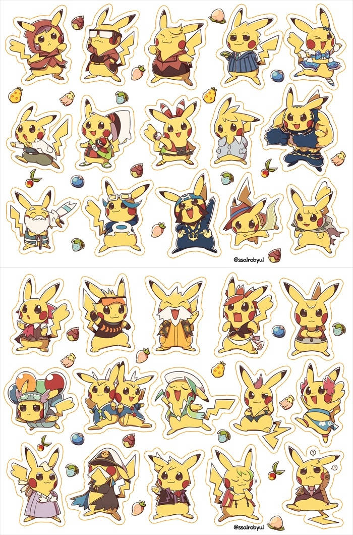 Costumed Pikachu Iphone Wallpaper