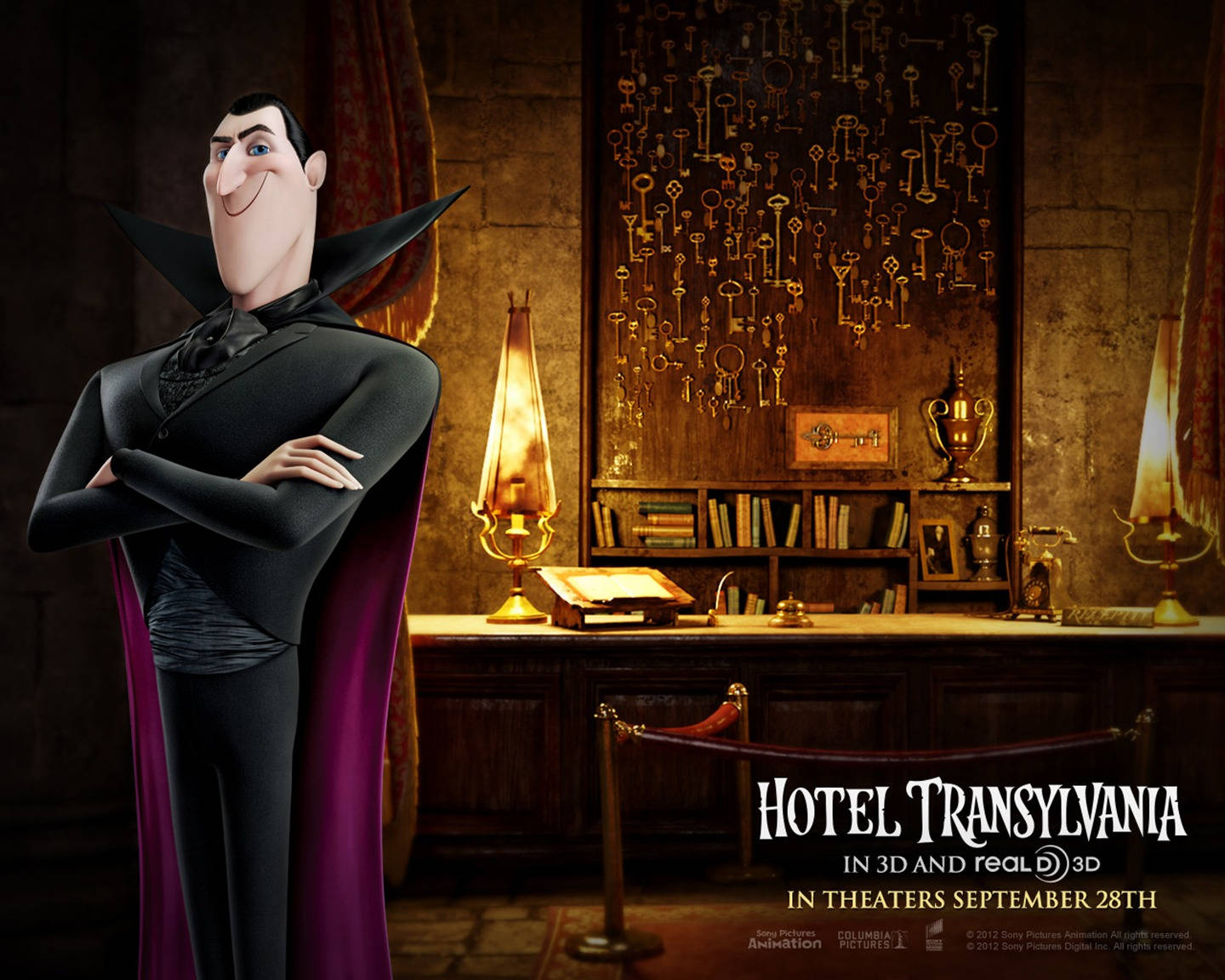 Count Dracula From Hotel Transylvania Wallpaper