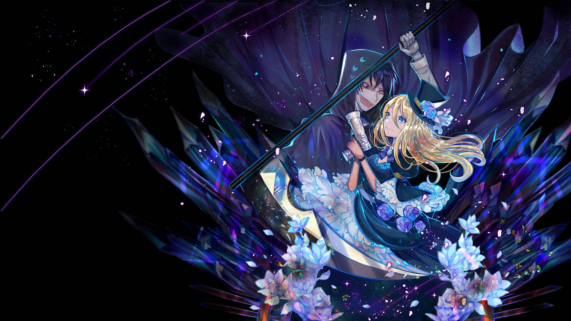 Download free Couple Angels Of Death Art Wallpaper - MrWallpaper.com