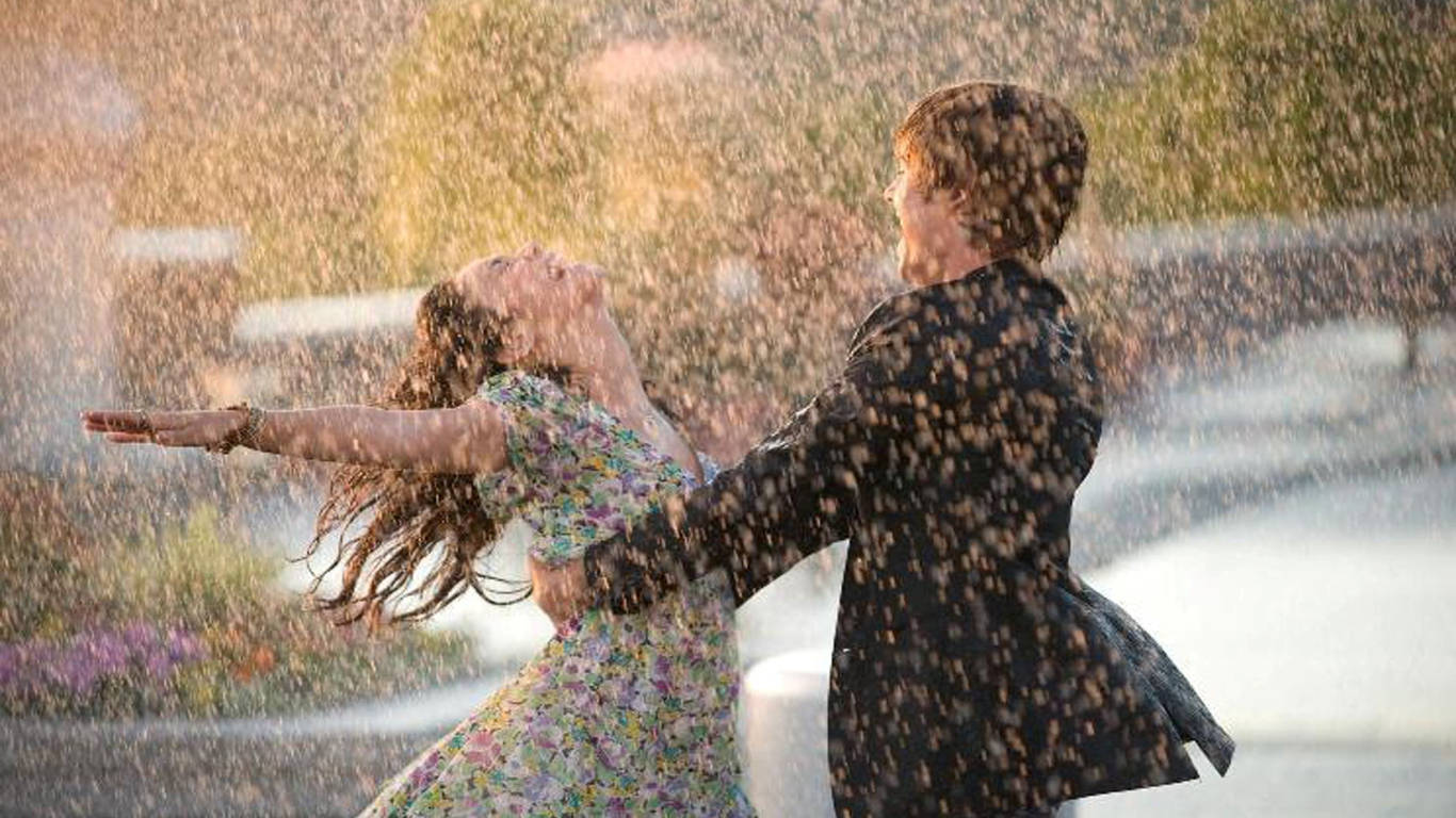 Couple Dancing Most Beautiful Rain Wallpaper