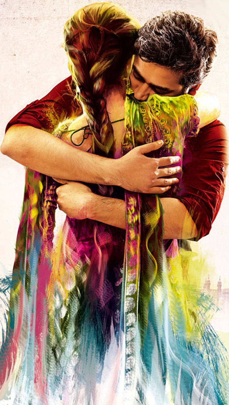 Couple True Love Hug Wallpaper