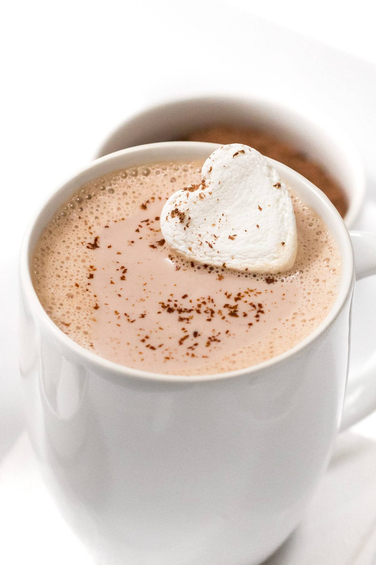 Creamy Hot Chocolate Marshmallow Wallpaper