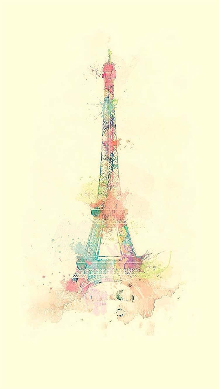 Create Art In Your Spare Time With A Watercolor Painting Iphone. Wallpaper