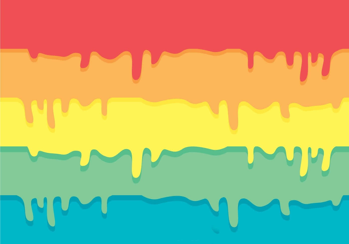 Creative Artistic Explosion Of Vibrant Paint Drip Wallpaper
