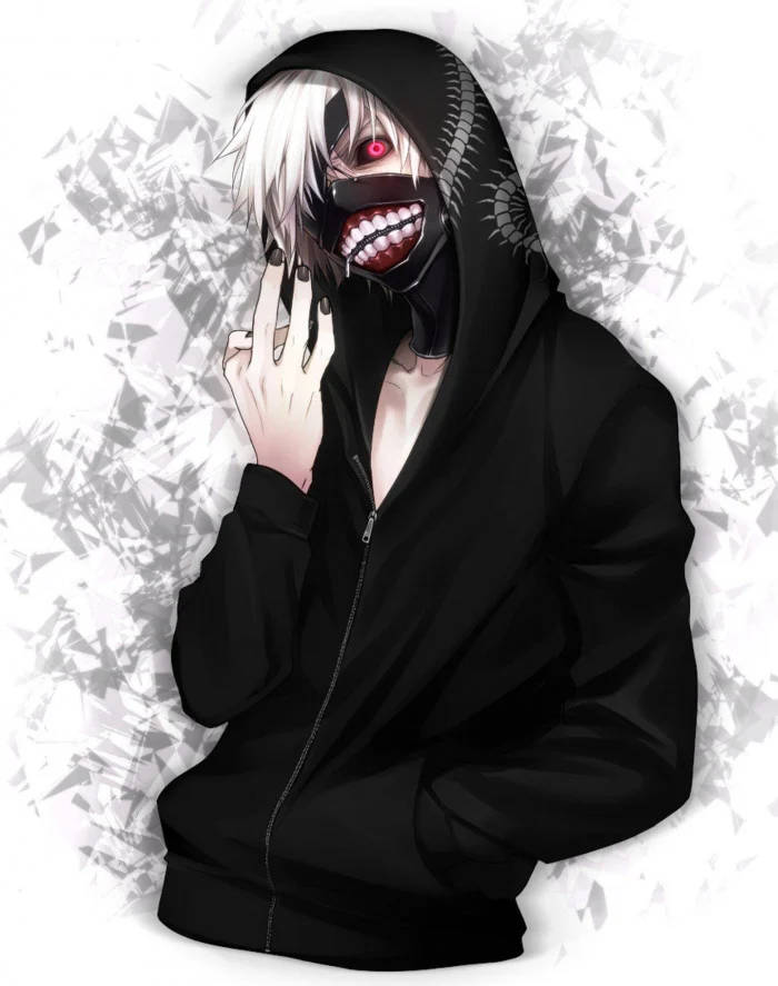 Creepy Mask Demon Boy Anime Wallpaper