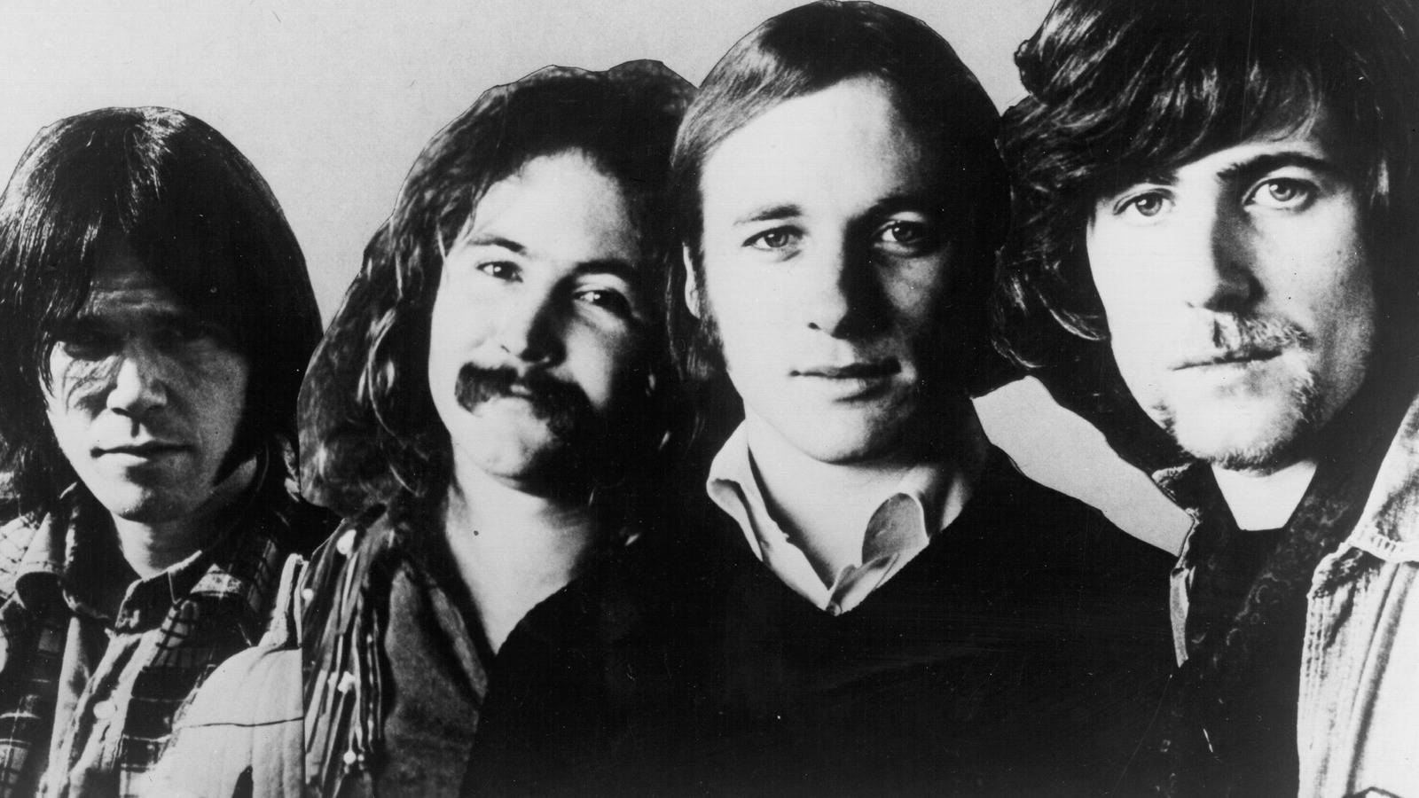 Crosby Young Stills And Nash Group Photo Wallpaper