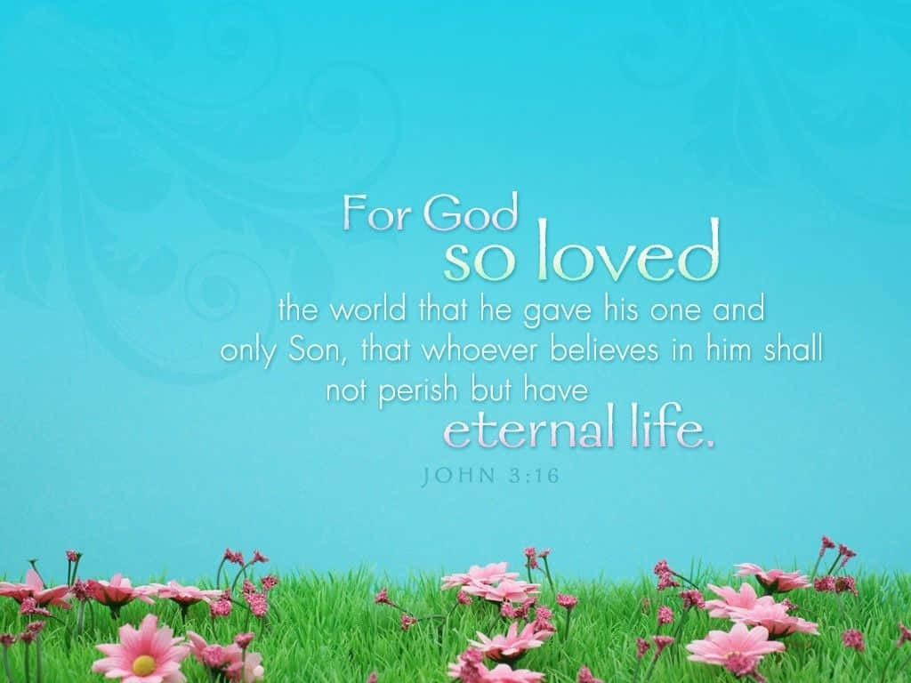 Crosscards Computer Bible Verse Nature Wallpaper