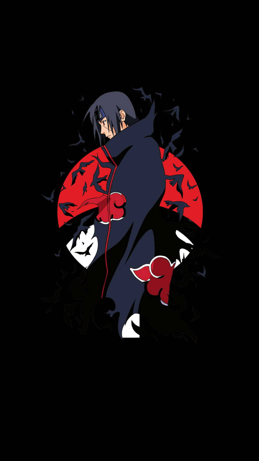 Crow Clone Technique Akatsuki Itachi Pfp Wallpaper