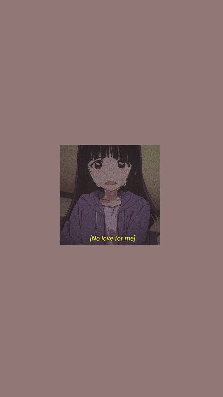 Crying Anime Girl Instagram Pfp Wallpaper