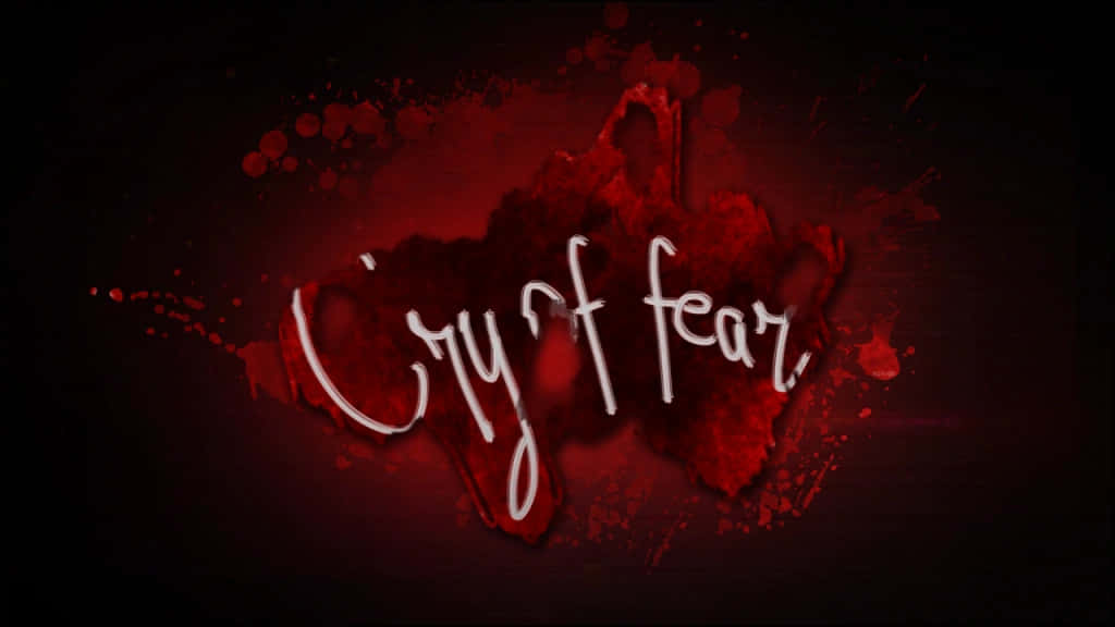 Cryof Fear Game Logo Wallpaper