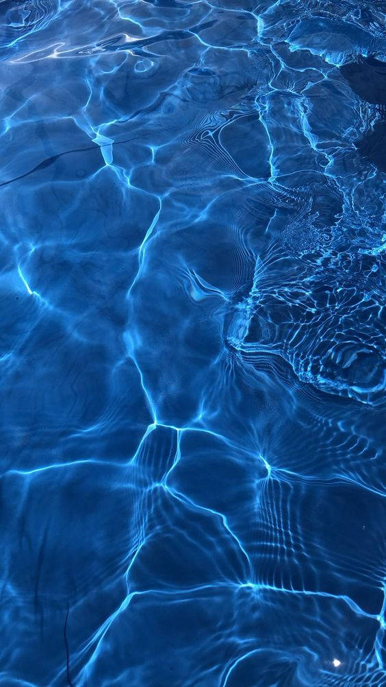 Crystal Blue Water Aesthetic Wallpaper