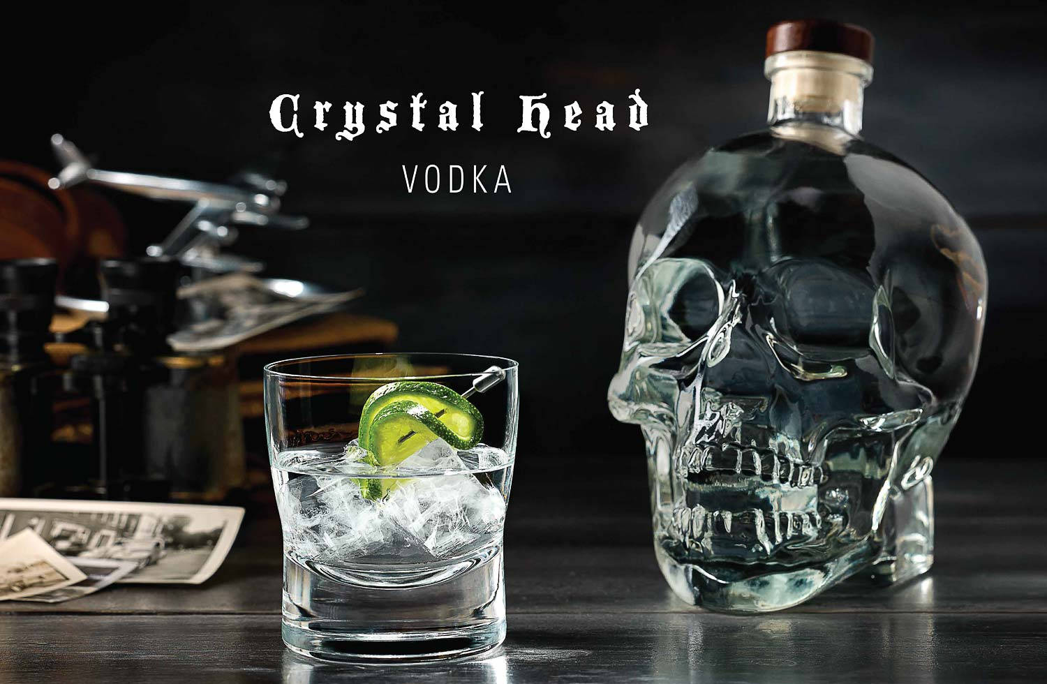 Crystal Head Vodka Mojito Cocktail Wallpaper