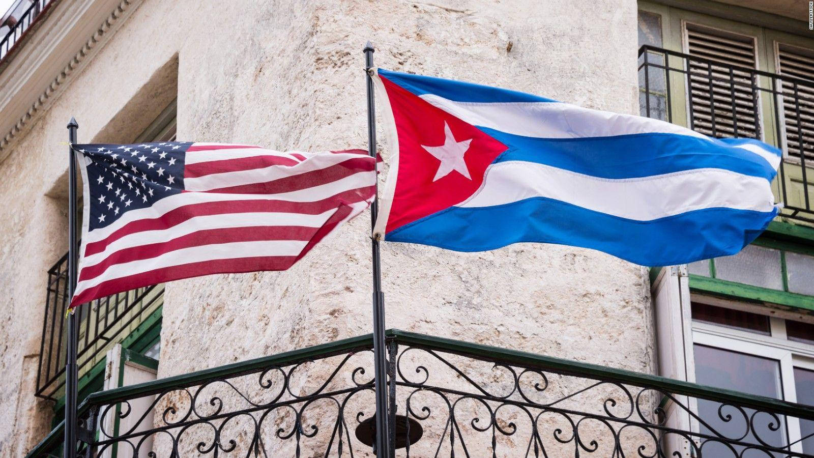 Cuban Flag And Usa Flag Wallpaper