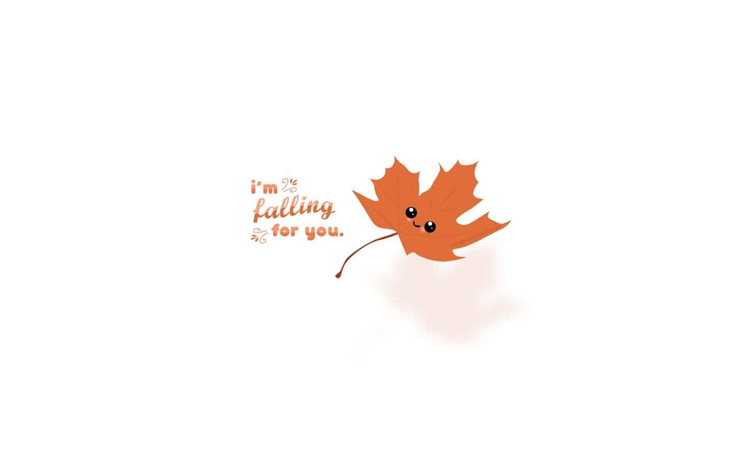 Cute Autumn Desktop Theme Display Wallpaper