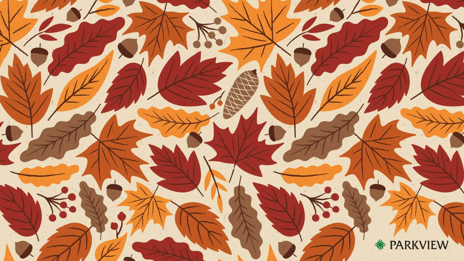 Cute Background Autumn Leaves Wallpaper