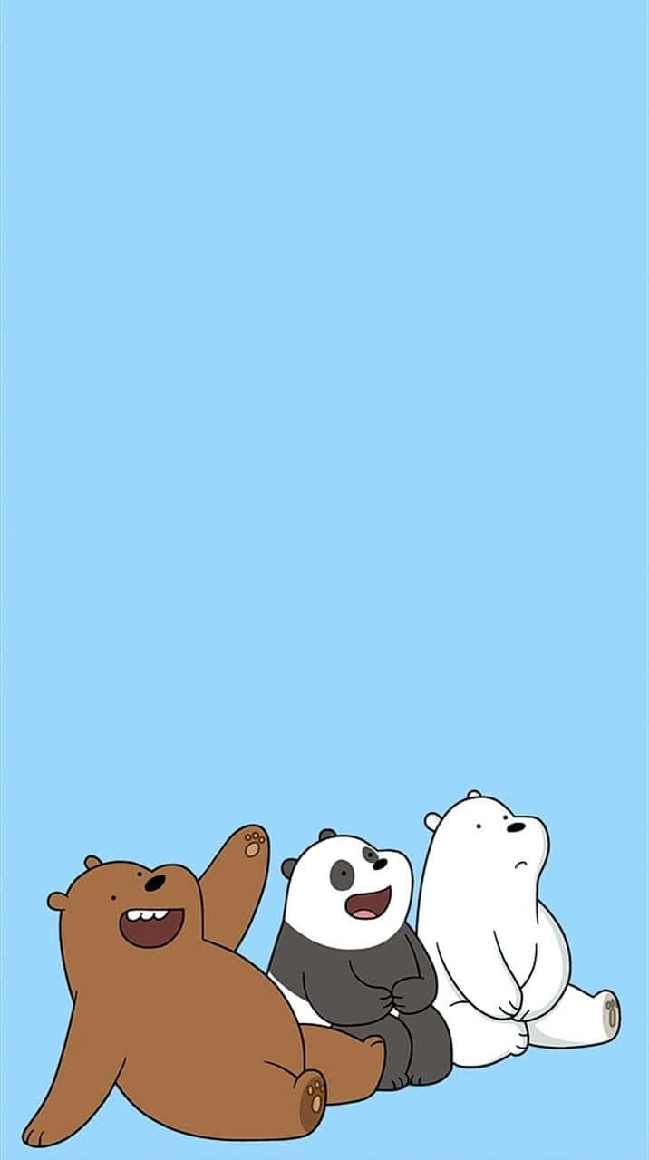 Cute Blue Iphone Lock Screen Wallpaper