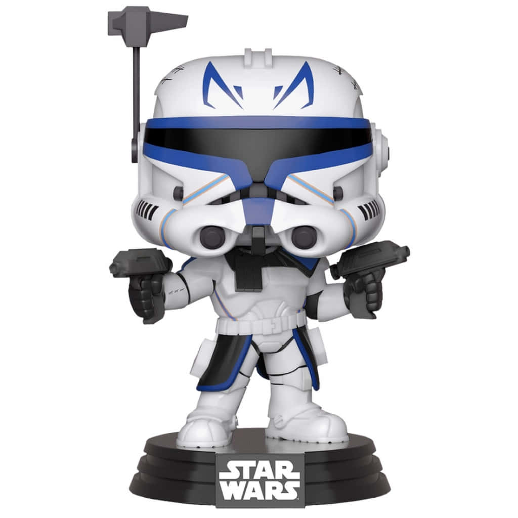 Cute Captain Rex Figurine Toy Wallpaper