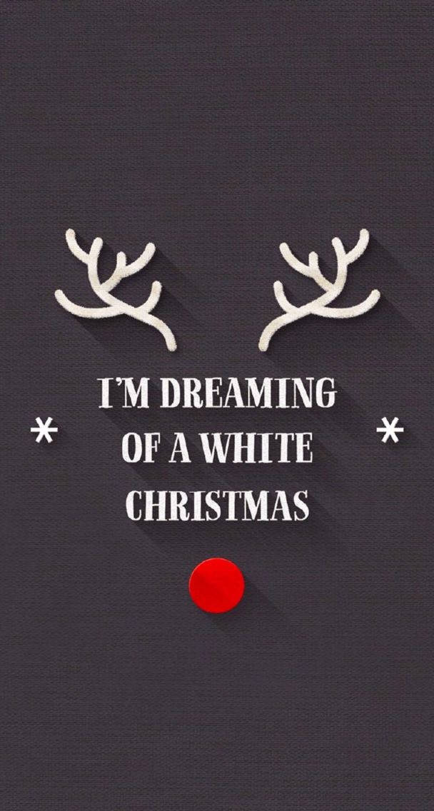 Cute Christmas Iphone White Christmas Wallpaper