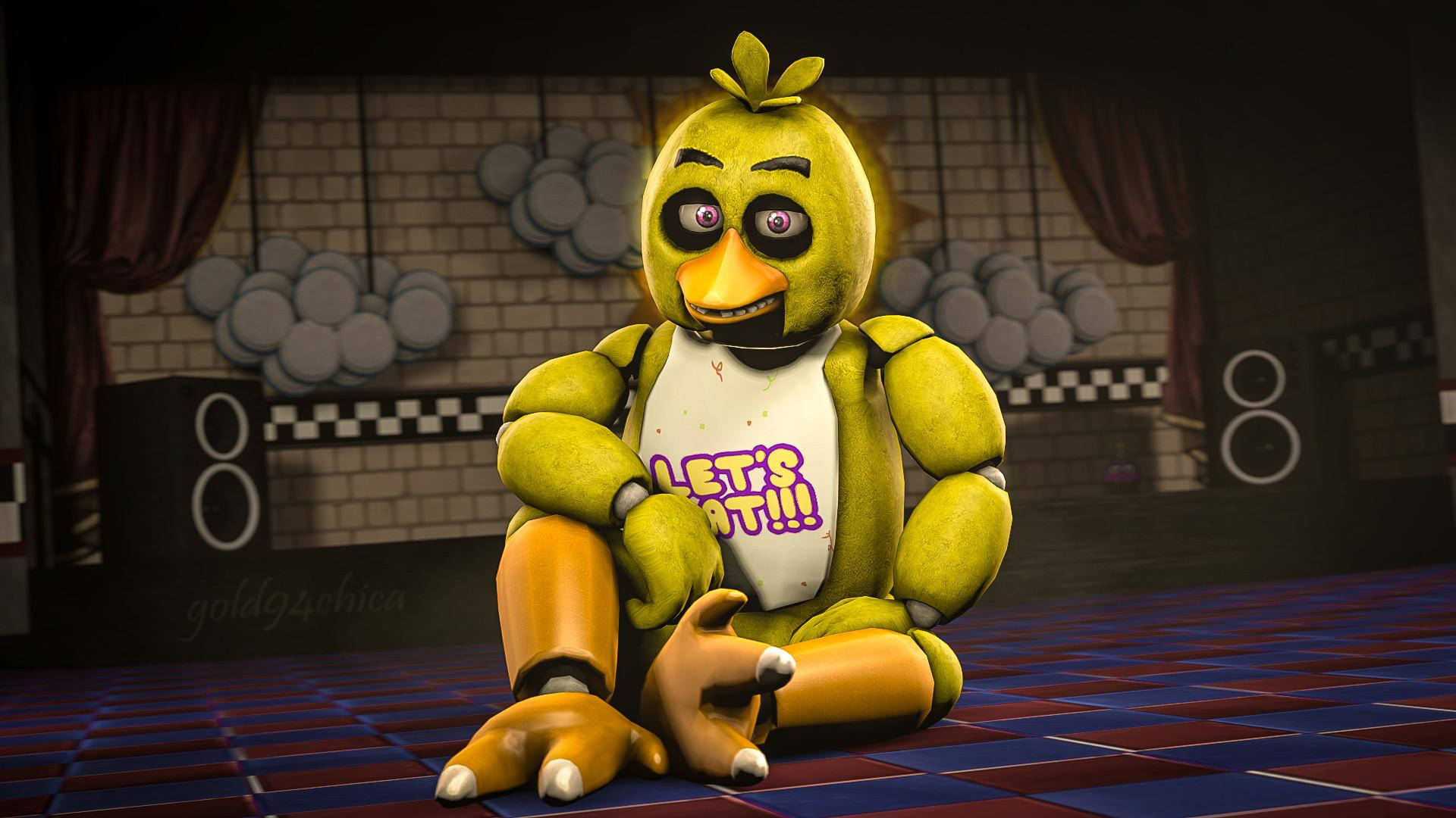 Download free Cute Classic Chica Fnaf Wallpaper - MrWallpaper.com