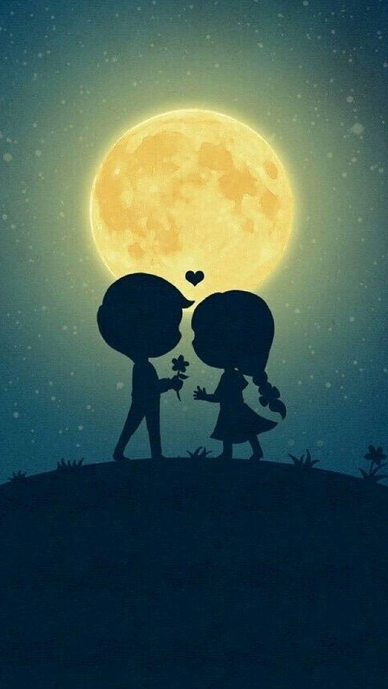 Cute Couple True Love Wallpaper
