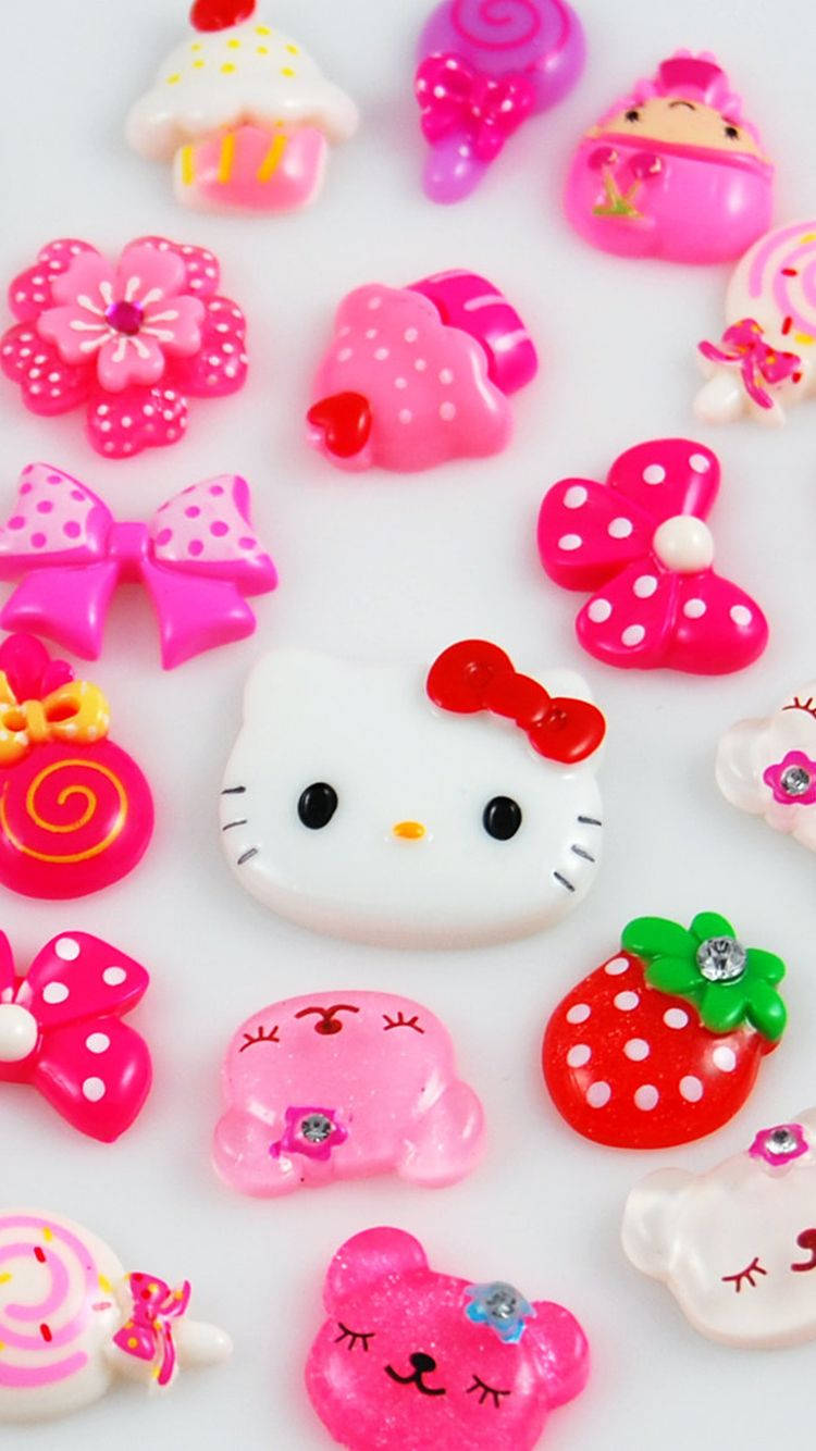 Cute Hello Kitty Toys Wallpaper