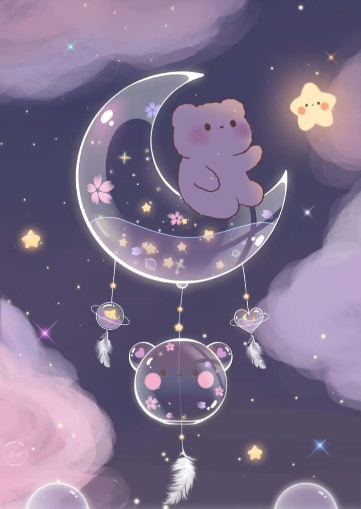 Cute Kawaii Japanese Characters Wallpaper