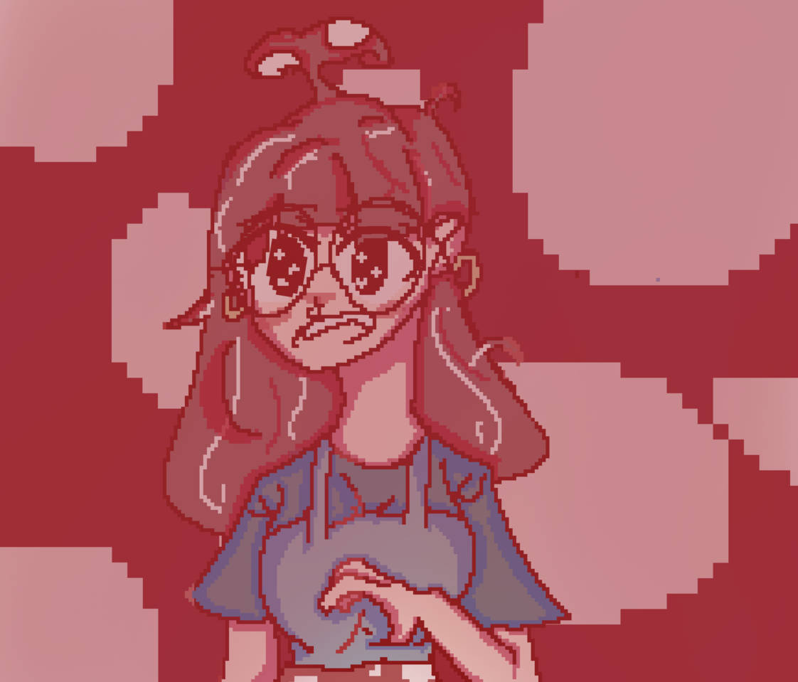 Cute Pfp Of Red Girl Wallpaper