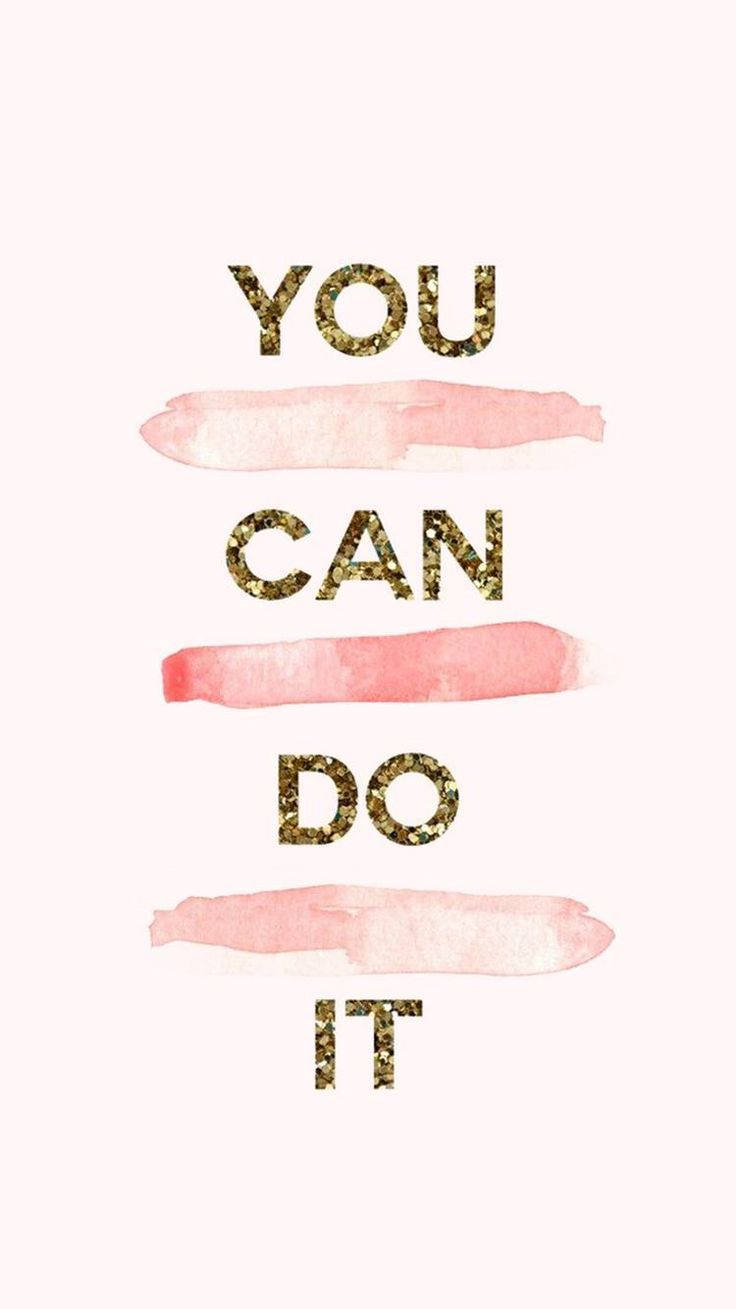 Cute Pink Quote Wallpaper