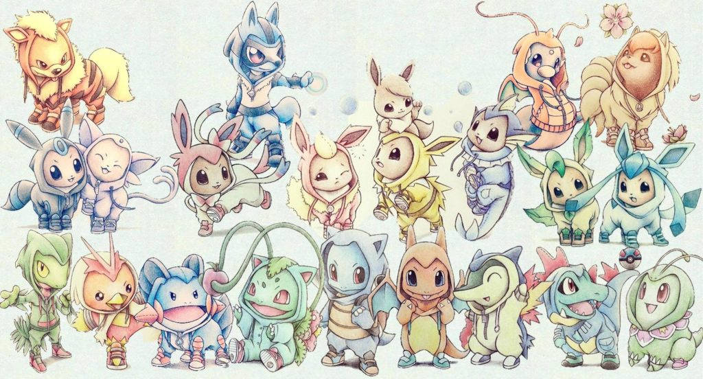 Cute Pokemon Anime Pc Wallpaper