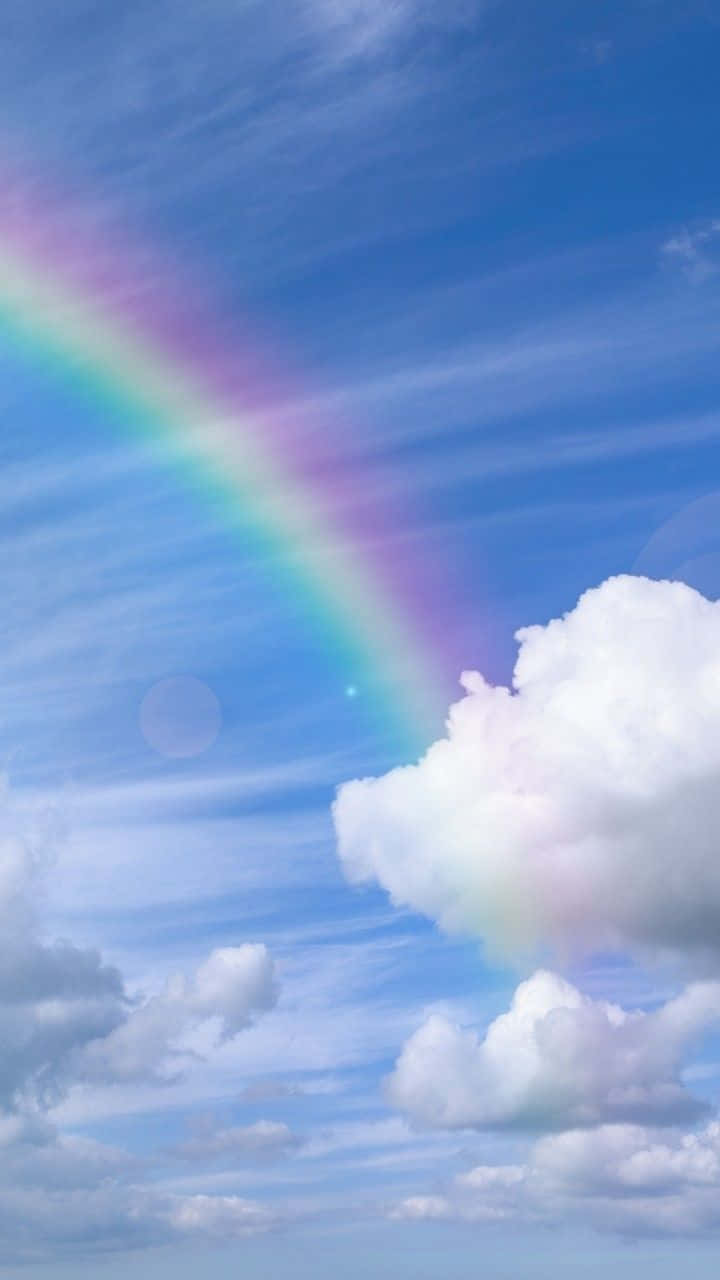 Cute Rainbow Photograph Wallpaper