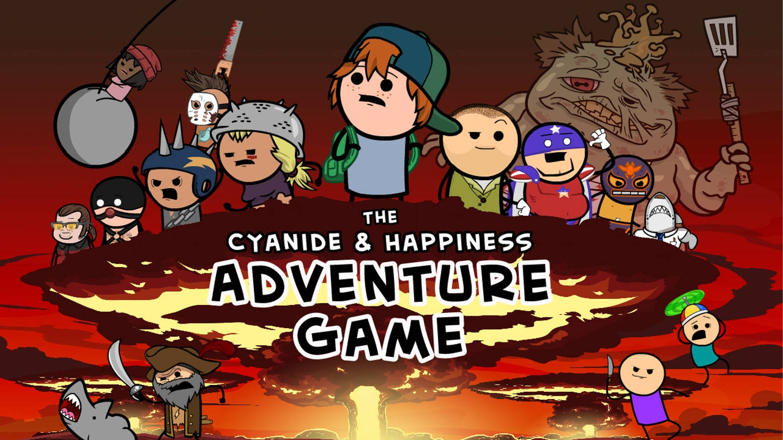 Cyanide And Happiness Adventure Game Wallpaper