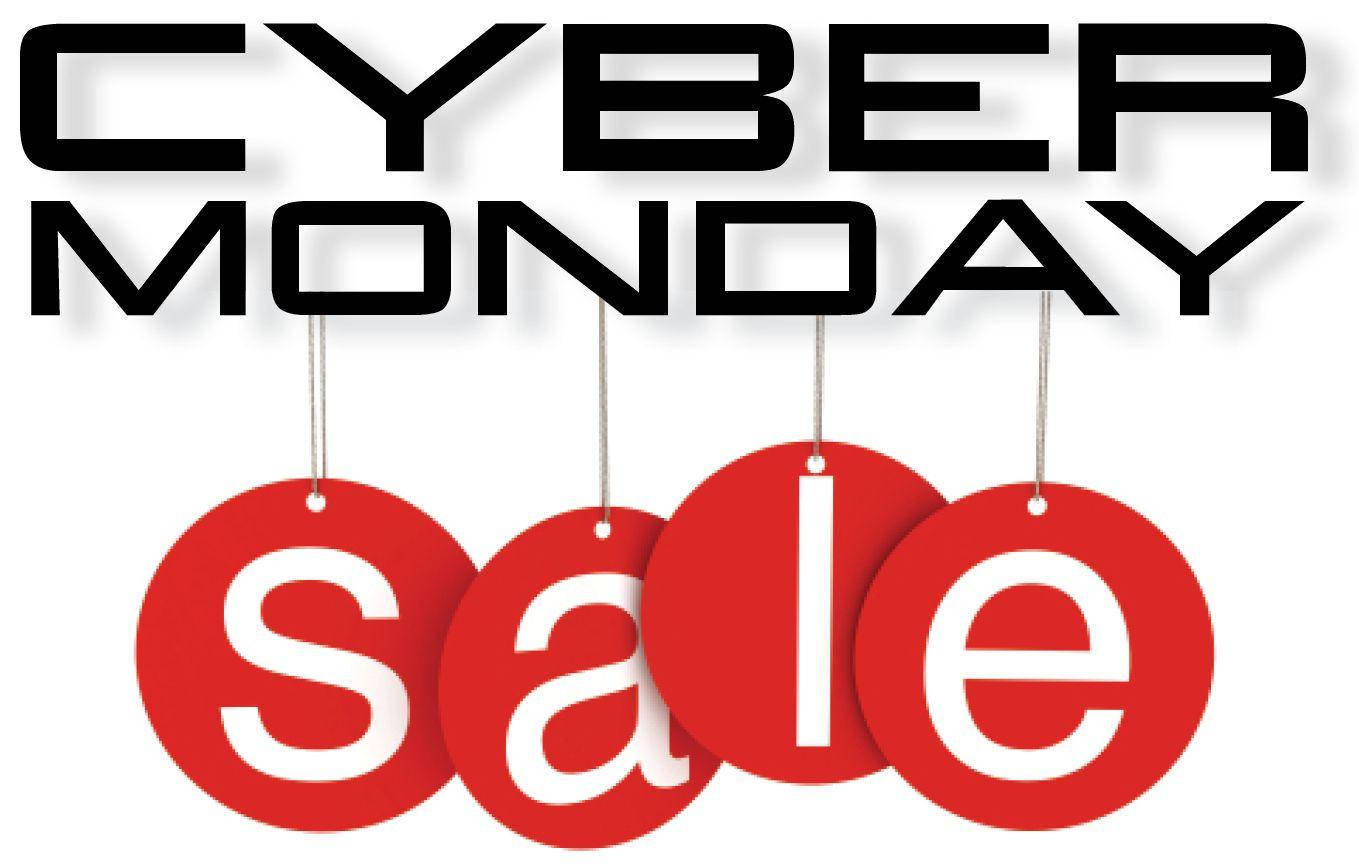 Cyber Monday Sale Window Display Wallpaper