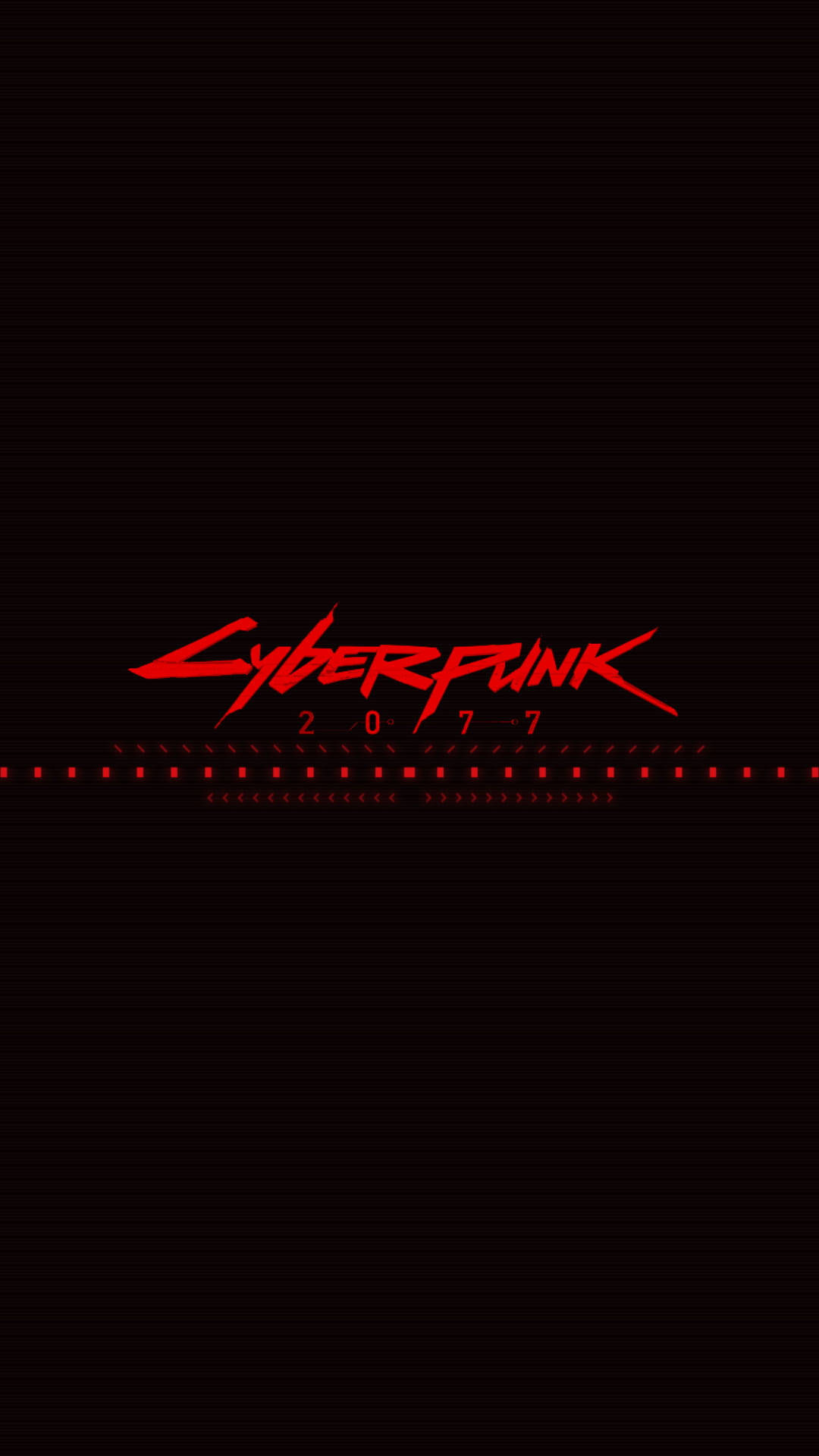 Cyberpunk 2077 Black And Red Gaming Wallpaper