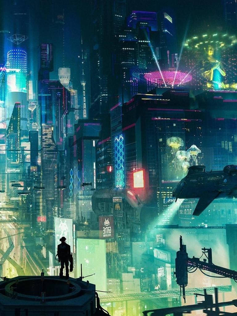 100 Free Cyberpunk City HD Wallpapers & Backgrounds 