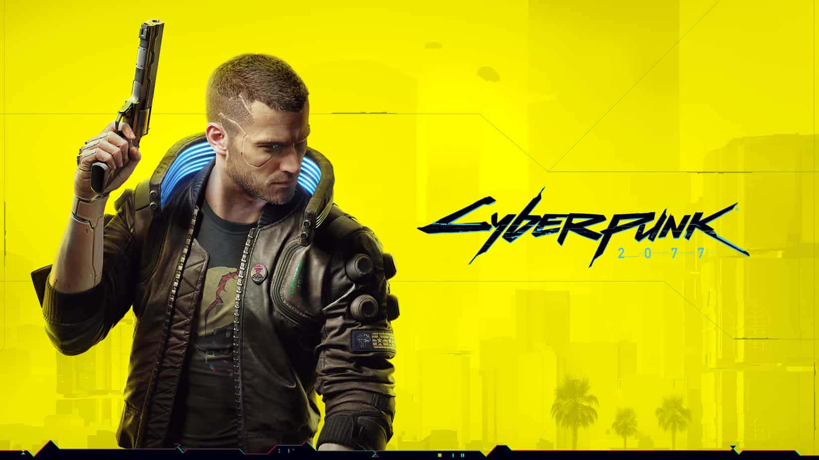 Cyberpunk Laptop Video Game Wallpaper